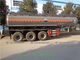 24000L 3 Axle Hydrochloric Acid Sulfuric Acid Liquid Tank Trailer