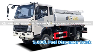Truk Dispenser Bahan Bakar 5.000L