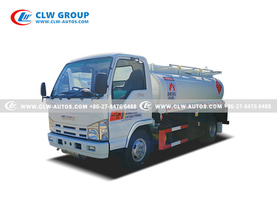 Isuzu 100P 5m³ Diesel Refueling Truck – Mobile Fuel Tanker for Efficient Onsite Fuel Delivery