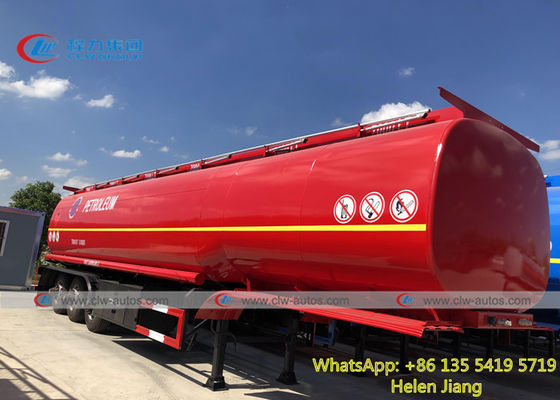 CCC 42CBM Air Suspension Fuel Tanker Trailer With 6 Compartments