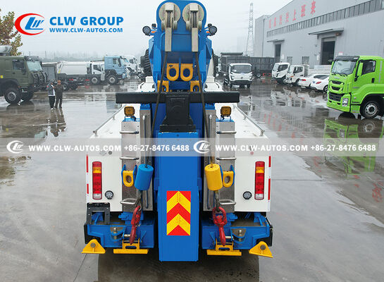 FAW J6P 8×4 Heavy-Duty Rotator Wrecker Tow Truck with 50-Ton Crane and 360° Rotation