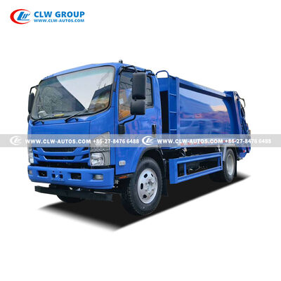 Isuzu KV600 9 Cubic Meter 132HP Garbage Compactor Truck with 3815mm Wheelbase for Efficient Waste Management