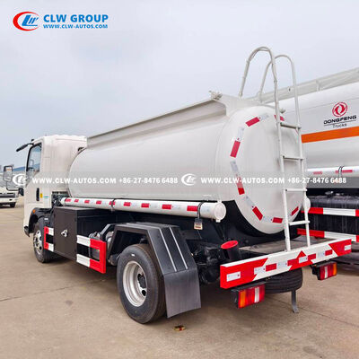 HOWO 4x2 Fuel Dispenser Truck with Explosion-Proof Dispenser and 5-60 L/min Flow Rate Powered by 116hp Diesel Engine