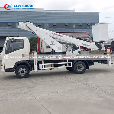 HOWO 21m Aerial Work Platform with 360-Degree Rotation and 200kg Load Capacity for High-Reach Applications