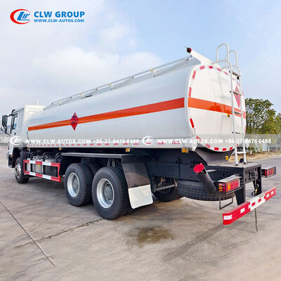 HOWO 371HP 20,000L Fuel Tanker Truck – 6x4 Heavy-Duty Diesel Bowser for Mining and Commercial Fuel Distribution