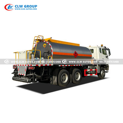 Sinotruk HOWO 6x4 NX Asphalt Sprayer Truck with 15,000L Capacity, 371HP Diesel Engine, and Intelligent Spraying Control