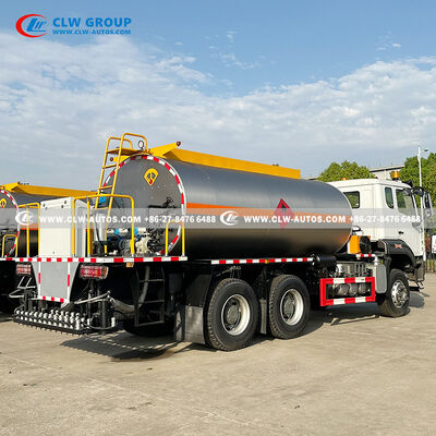 Sinotruk HOWO 6x4 NX Asphalt Sprayer Truck with 15,000L Capacity, 371HP Diesel Engine, and Intelligent Spraying Control