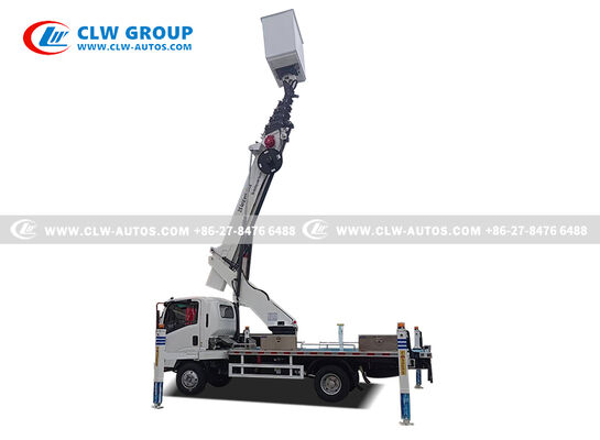 Isuzu KV100 4x2 26-Meter Insulated Aerial Work Platform with 120HP Engine for Live-Line High-Voltage Maintenance