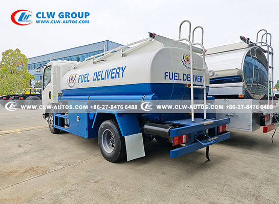 HOWO 5m³ Fuel Dispenser Truck with 2pc Dispenser