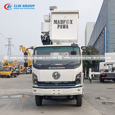 Shacman 15-Meter Right-Hand Drive Aerial Work Platform with 250kg Dielectric Insulated Bucket for Live-Line Maintenance