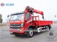 Dongfeng 5T 6.3T 8T Truck Mounted Crane With Straight 4 Stage Telescopic Arm